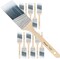 2 Inch Paint Brushes 12 Pack Angled Paint Brush Stain Paint Brush for Painting Wall Fence Wood Furniture Door Frame Cabinet Window Indoor and Outdoor Commercial Paint Brush